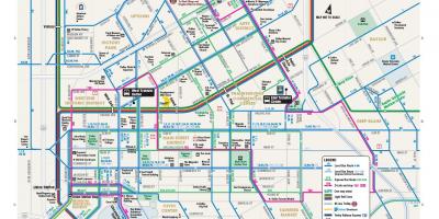 Ντάλας δρομολόγια λεωφορείων χάρτης