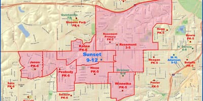 Dallas isd district χάρτης